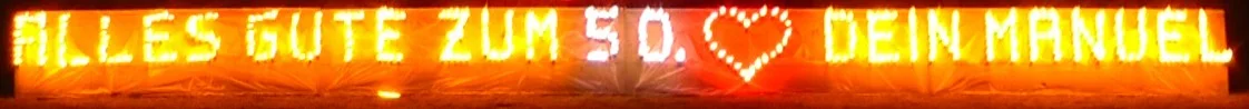 Lichterbild Geburtstag Lichterbild Geburtstag