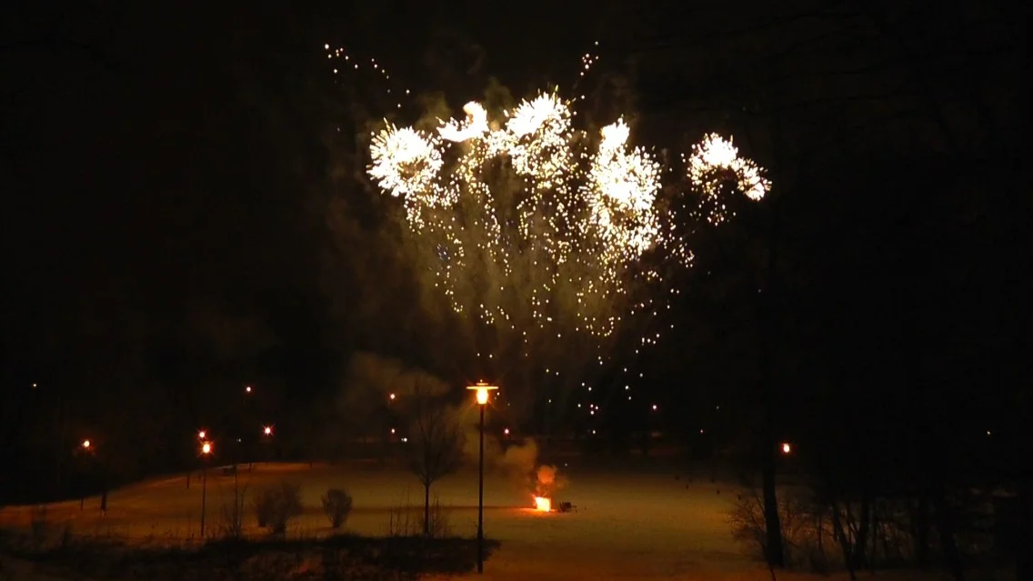 Geburtstagsfeuerwerk