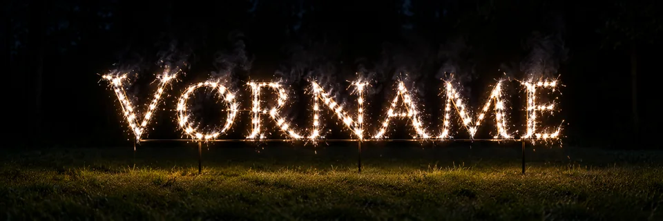 Lichterbild "Vorname?"